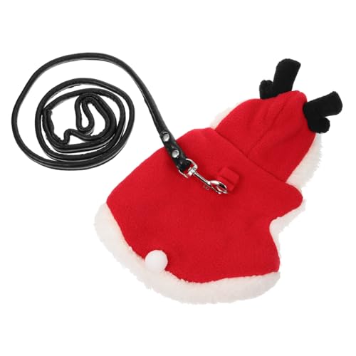 FONDOTIN Verstellbare Haustierleine Für Kleine Niedliches Weihnachts Geschirr Bequemes Und Sicheres Design Für Mit Ihrem Haustier von FONDOTIN