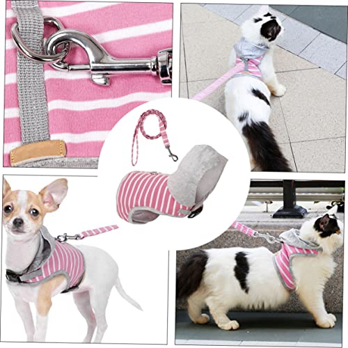 FONDOTIN Verstellbares Katzen Geschirr mit Leine Weiches Atmungsaktives Weste Geschirr für Katzen Schnallbares Brustgeschirr für Sicheren Komfortablen Outdoor Einsatz S FONDOTIN Verstellbares Katzen Geschirr mit Leine Weiches Atmungsaktives Weste Geschirr für Katzen Schnallbares Brustgeschirr für Sicheren Komfortablen Outdoor Einsatz S von FONDOTIN