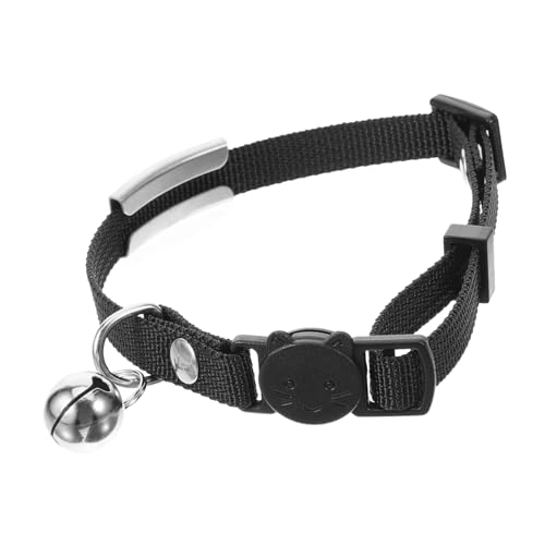 FONDOTIN Verstellbares Katzenhalsband Mit Personalisierbarem Namensschild Komfortabel Und Sicher Für Kätzchen Und Kleine Haustierbedarf von FONDOTIN