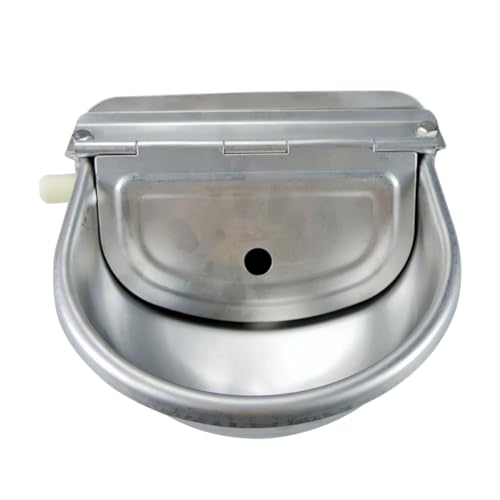 FONDOTIN Viehtränke Hühnerwasserspender Hundenäpfe Hundewassernapfspender Viehwassertank Hundewasserflasche Viehheufutterautomat Tiersilber FONDOTIN Viehtränke Hühnerwasserspender Hundenäpfe Hundewassernapfspender Viehwassertank Hundewasserflasche Viehheufutterautomat Tiersilber von FONDOTIN