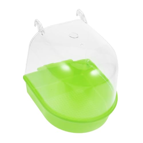 FONDOTIN Vogelbad Für Käfige Multifunktionale Für Wellensittiche Papageien Und Andere Kleine Vögel Mit Wasserdispenser- Und Strapazierfähigem Design Für Drinnen Und Draußen von FONDOTIN