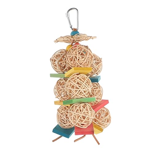 FONDOTIN Vogel Spielzeug Zum Aufhängen Papagei Kauspielzeug Holz Vogel Spielzeug Attraktives Design Für Sittich Nymphensittich FONDOTIN Vogel Spielzeug Zum Aufhängen Papagei Kauspielzeug Holz Vogel Spielzeug Attraktives Design Für Sittich Nymphensittich von FONDOTIN