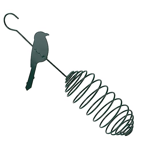FONDOTIN Vogelfutterhalter Talgfutterspender Vögel Metallfutterspender Vogelbedarf Vögel Fütterungskäfig Grün von FONDOTIN