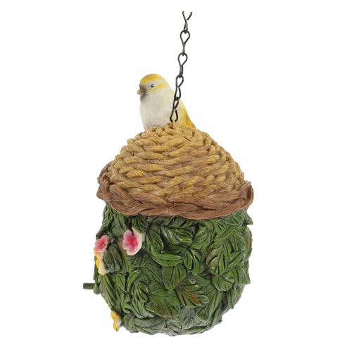 FONDOTIN Papageiennest Vogelkäfig- Kunstharz Zum Aufhängen Vogelschlafnest Vogelzuchtnest Für Den Garten FONDOTIN Papageiennest Vogelkäfig- Kunstharz Zum Aufhängen Vogelschlafnest Vogelzuchtnest Für Den Garten von FONDOTIN