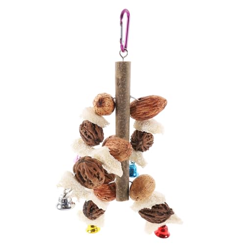 FONDOTIN Vogelsichere Kauspielzeuge Für Papageien Natürliches Kau Und Spielzeug Für Vögel Zum Kauen Und Spielen Hängendes Spielzeug Für Vogelkäfige Fördert Die Beschäftigung FONDOTIN Vogelsichere Kauspielzeuge Für Papageien Natürliches Kau Und Spielzeug Für Vögel Zum Kauen Und Spielen Hängendes Spielzeug Für Vogelkäfige Fördert Die Beschäftigung von FONDOTIN