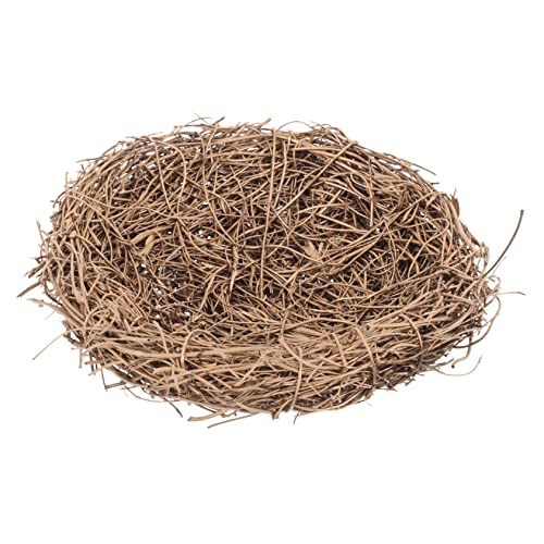 FONDOTIN Garten Vogel Nest Decor Rattan Vögel Nest Vögel Nest Ornament Nest Handwerk Für Foto Prop FONDOTIN Garten Vogel Nest Decor Rattan Vögel Nest Vögel Nest Ornament Nest Handwerk Für Foto Prop von FONDOTIN