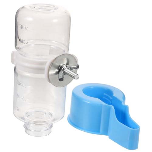FONDOTIN Vogeltränke Für Käfige Automatischer Wasserspender Für Kleine Haustiere Und Leicht Für Papageien Hamster Meerschweinchen Und Andere Kleintiere Blauer Wassernapf von FONDOTIN
