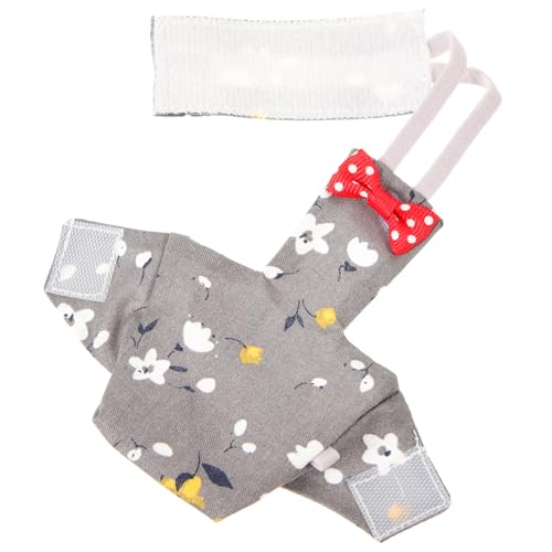 FONDOTIN Vogelwindel Aus Baumwolle Leicht Und Atmungsaktiv Mit Auslaufsicherem Futter Für Servietten Und Toilettenpapier Geeignet Für Papageien Sittiche Und Andere Vögel von FONDOTIN