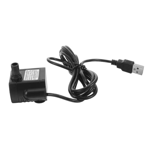 FONDOTIN Wasser Aquarium Schwimmbad Tank Fisch Pumpe Entleeren Tauchfähig Luft Teich Schlauch Abfluss Pumps Black Plastik von FONDOTIN