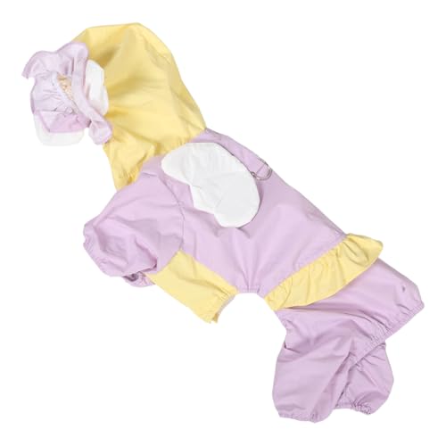 FONDOTIN Wasserdichter Regenmantel für kleine Hunde: wasserdichte Regenjacke für Hunderegenmäntel für Welpen und große Haustiere – leuchtende Farben für bessere Sichtbarkeit FONDOTIN Wasserdichter Regenmantel für kleine Hunde: wasserdichte Regenjacke für Hunderegenmäntel für Welpen und große Haustiere – leuchtende Farben für bessere Sichtbarkeit von FONDOTIN