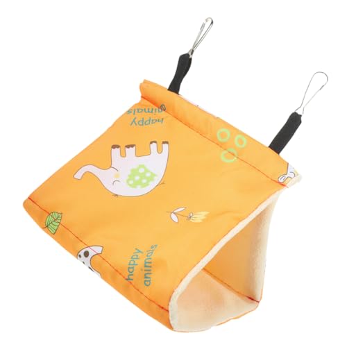 FONDOTIN Winter Vogelhaus Hängematte Nistplatz für Kleine Vögel und Papageien Mittlere Warmes Atmungsaktives Vogelbett für Käfige Sicherer und Gemütlicher Rückzugsort FONDOTIN Winter Vogelhaus Hängematte Nistplatz für Kleine Vögel und Papageien Mittlere Warmes Atmungsaktives Vogelbett für Käfige Sicherer und Gemütlicher Rückzugsort von FONDOTIN
