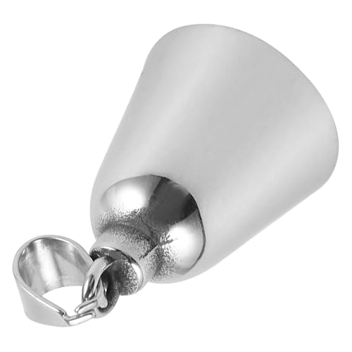 FONDOTIN Zubehör Für Haustierglocken Anhänger Für Haustierhalsbänder Kleine Glocken Handgefertigte Katzenhalsbandglocken Hundehalsband Glocke Katzenbedarf Stahl Silver FONDOTIN Zubehör Für Haustierglocken Anhänger Für Haustierhalsbänder Kleine Glocken Handgefertigte Katzenhalsbandglocken Hundehalsband Glocke Katzenbedarf Stahl Silver von FONDOTIN