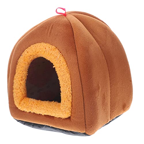 FONDOTIN Warmes Nest Schlafhaus Höhle Für Chinchilla Meerschweinchen Eichhörnchen Hamster FONDOTIN Warmes Nest Schlafhaus Höhle Für Chinchilla Meerschweinchen Eichhörnchen Hamster von FONDOTIN