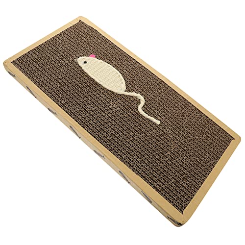FONDOTIN kratzbaum für Katzen Katzenspielzeug Katzenband Katzenminze kratzpads für Katzen katzenkratzmatte kratzmatte für Katzen Schleifbrett für Katzenklauen Kätzchen Kratzspielzeug Papier von FONDOTIN