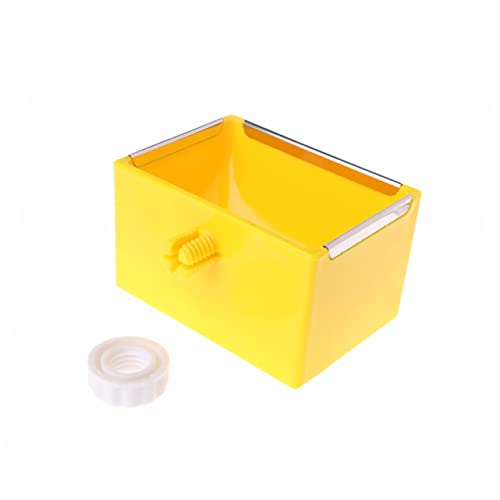 FONDOTIN Hängender Quadratischer Napf Für Futter Wasser Futterspender Abnehmbarer Futternapf Für Haustiere Mit Bolzenhalter Für Käfig Platzsparendes Design Für Katzen Welpen Vögel FONDOTIN Hängender Quadratischer Napf Für Futter Wasser Futterspender Abnehmbarer Futternapf Für Haustiere Mit Bolzenhalter Für Käfig Platzsparendes Design Für Katzen Welpen Vögel von FONDOTIN