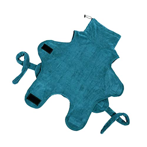 FONDOTIN Hochabsorbierender Haustier-Bademantel Taillengürtel Schnell Trocknender Bademantel Für Hunde Und Welpen Für Bad Und Entspannung Im Herbst Winter von FONDOTIN