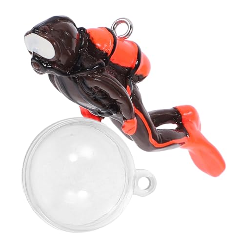 FONDOTIN Flexible Fisch Tank Taucher Statue Aquarium Ornament Für Pädagogisches Lernen FONDOTIN Flexible Fisch Tank Taucher Statue Aquarium Ornament Für Pädagogisches Lernen von FONDOTIN