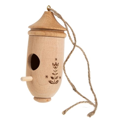 FONDOTIN simuliertes Vogelnest Vogelhäuschen zum Aufhängen im Freien Outdoor- Blau hängend osterschmuck osterdekorationen vogelhaus Miniatur-Vogelnest dekorative Vogelhütte hölzern FONDOTIN simuliertes Vogelnest Vogelhäuschen zum Aufhängen im Freien Outdoor- Blau hängend osterschmuck osterdekorationen vogelhaus Miniatur-Vogelnest dekorative Vogelhütte hölzern von FONDOTIN