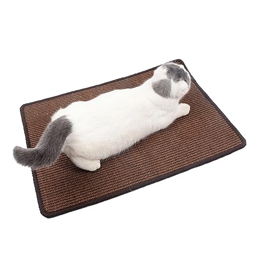 FONDOTIN Natürliche Sisal-katzenkratzmatte Haustierbedarf Katzenspielzeug Wohnaccessoire FONDOTIN Natürliche Sisal-katzenkratzmatte Haustierbedarf Katzenspielzeug Wohnaccessoire von FONDOTIN