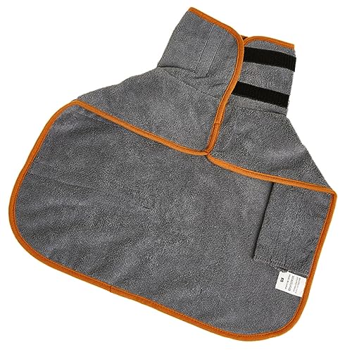 FONDOTIN Geschmeidige Welpenkleidung Hundemantel Haustierbademantel Haustierkleidung Für Das Bad Schnelltrocknend FONDOTIN Geschmeidige Welpenkleidung Hundemantel Haustierbademantel Haustierkleidung Für Das Bad Schnelltrocknend von FONDOTIN