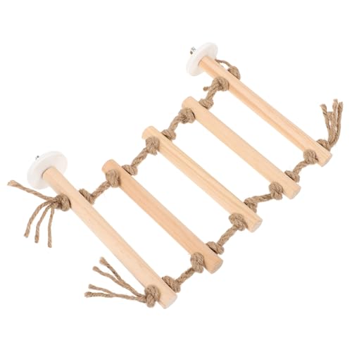 FONDOTIN Papagei Klettern Leiter Vogel Spielzeug Holz Weiche Leiter Sittich Spielzeit Vogelkäfig Zubehör FONDOTIN Papagei Klettern Leiter Vogel Spielzeug Holz Weiche Leiter Sittich Spielzeit Vogelkäfig Zubehör von FONDOTIN
