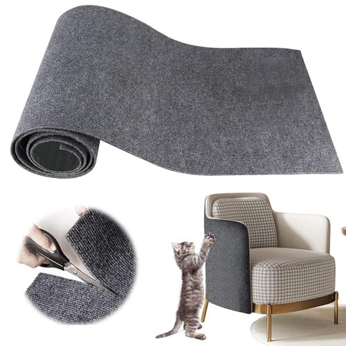 FONWUJIOT Selbstklebend Kratzmatte Katze, 40 x 200 cm Kratzwand für Katzen, DIY Climbing Cat Scratcher, Kratzmatte Katze Wand, für Schützt Teppiche Sofa Möbelschutz FONWUJIOT Selbstklebend Kratzmatte Katze, 40 x 200 cm Kratzwand für Katzen, DIY Climbing Cat Scratcher, Kratzmatte Katze Wand, für Schützt Teppiche Sofa Möbelschutz von FONWUJIOT