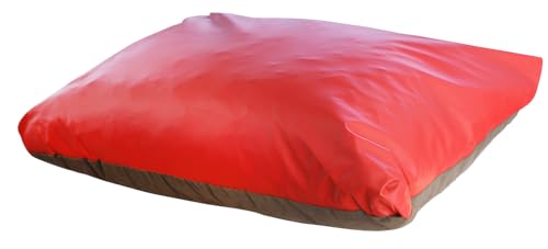 FORNOR 13168 Bettbezug aus Kunstleder, 120 x 80 cm, cremefarben von FORNOR