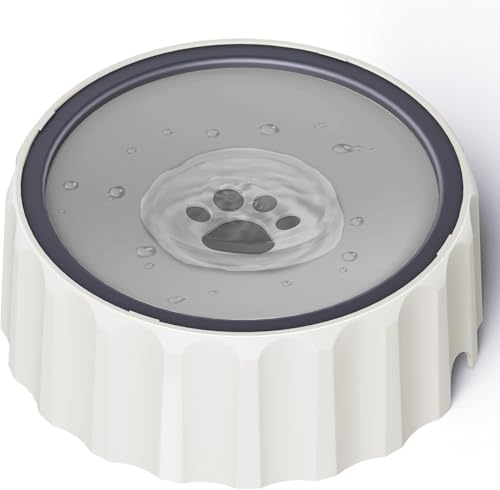 FORWH Wassernapf für Hunde und Kleintiere, kein Verschütten, 2 l, großes Fassungsvermögen, Spender, rutschfest, kein Spritzen, für kleine Tiere, langsames Füttern, kein Tropfen, Wassernapf für Hunde von FORWH