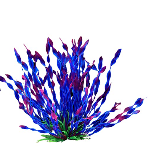 FOReverweihuajz Aquarienpflanze Dauerhafter Fischtank Algen Aquarium liefert Colorfast Safe Violett M von FOReverweihuajz