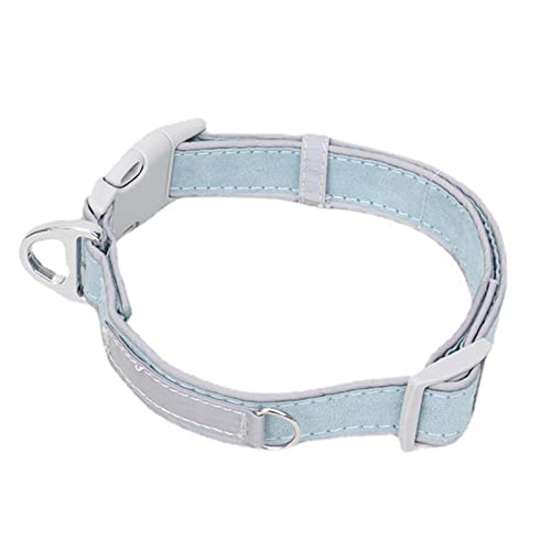 FOReverweihuajz Welpenkragen-Flexibler Haustierhund-Halskettenkragen -Koke -Koke Easy-mithilfe Blau M von FOReverweihuajz