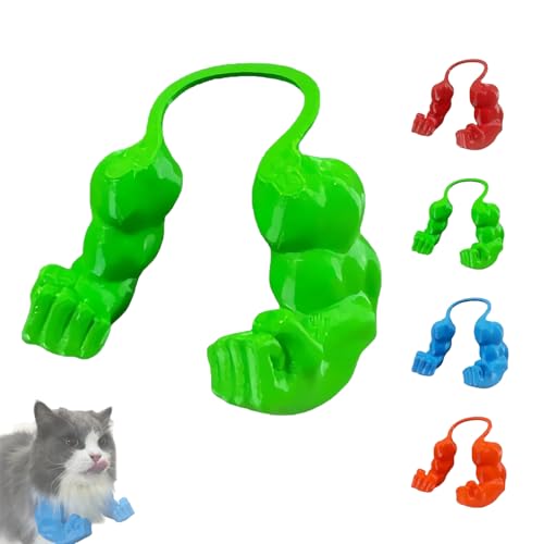 FOTJDRUJ HäNde für Katzen, 3D-Gedrucktes Muskelarm-Accessoire für Katzen, Interaktives Katzenspielzeug, Ideal für Partyspaß & Lustige Fotos, Perfektes KostüMzubehöR von FOTJDRUJ