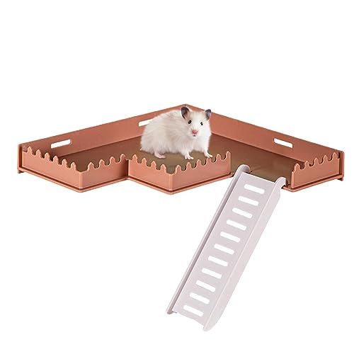 FOUNCY Hamsterkäfig, PVC-Käfig, Spielplatzständer für Hamster, Haustierbedarf, Kleintier-Lebensraum für Hamster, Igel, Eichhörnchen, Rennmäuse, Chinchillas, Papageien, Streifenhörnchen FOUNCY Hamsterkäfig, PVC-Käfig, Spielplatzständer für Hamster, Haustierbedarf, Kleintier-Lebensraum für Hamster, Igel, Eichhörnchen, Rennmäuse, Chinchillas, Papageien, Streifenhörnchen von FOUNCY