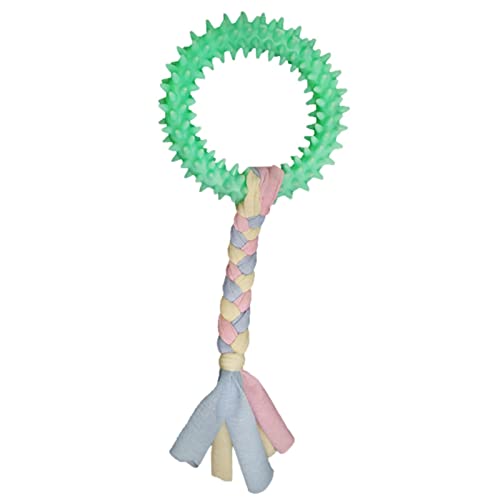 FOUNCY Kauspielzeug für Haustiere | Non-Material niedliche Ringform TPR,Quietschendes, rundes Haustier- -Spielzeug mit guter Elastizität und Interaktivität für das Zähneknirschen von Hunden FOUNCY Kauspielzeug für Haustiere | Non-Material niedliche Ringform TPR,Quietschendes, rundes Haustier- -Spielzeug mit guter Elastizität und Interaktivität für das Zähneknirschen von Hunden von FOUNCY