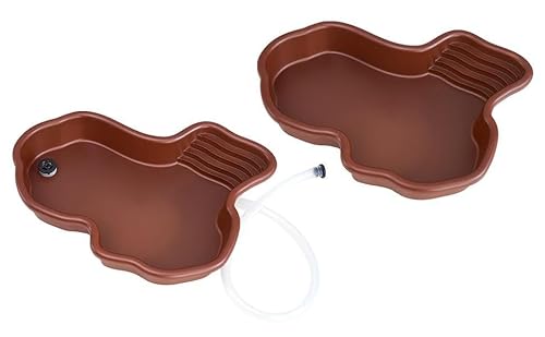 FOUNCY Turtle Futternapf und SafeTurtle Futternapf, verbesserte Sicherheitsschale für Schildkröten, vielseitig und leicht zu pflegen, Flusslandschaft, Futternapf für Ba FOUNCY Turtle Futternapf und SafeTurtle Futternapf, verbesserte Sicherheitsschale für Schildkröten, vielseitig und leicht zu pflegen, Flusslandschaft, Futternapf für Ba von FOUNCY