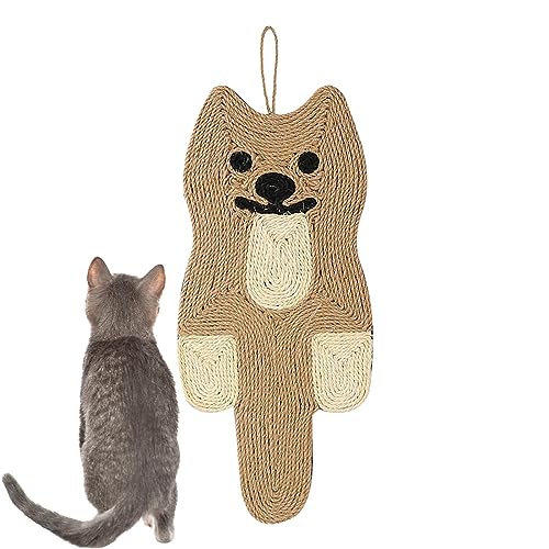 Katzenkratzpad | Anti-Rutsch-Kratzunterlage für Katzen in Tierform,Sisal-Katzenkratzer für Katzenschleifkrallen, Katzenteppich für Couch, Teppiche und Sofas, Katzenprodukte Founcy Katzenkratzpad | Anti-Rutsch-Kratzunterlage für Katzen in Tierform,Sisal-Katzenkratzer für Katzenschleifkrallen, Katzenteppich für Couch, Teppiche und Sofas, Katzenprodukte Founcy von FOUNCY