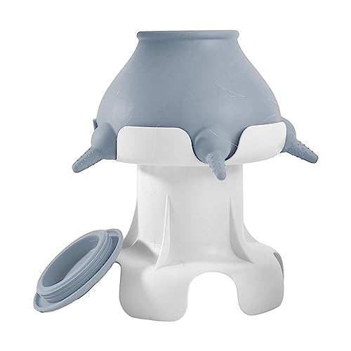 Nippel Puppy Feeder, Milch Ersatz Welpen Flaschen Feeder Haustier Milch Futternapf Waschbar Imitation Muttermilch Schnuller für mehrere Kätzchen Welpen Kleine Hunde und Katzen von FOUNCY