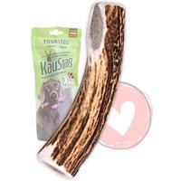 FOURLEGS ® Kauspaß für Hunde aus 100% Hirschgeweih GANZ von FOURLEGS