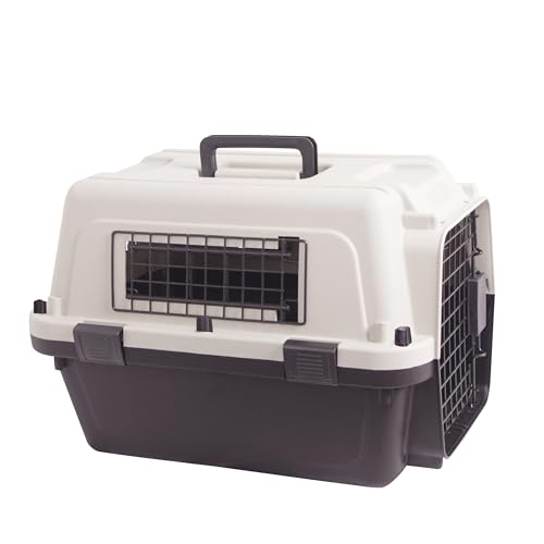 FOURPAW Hunde-/Katzenkiste aus Kunststoff, tragbar, für Reisen, Haustierhütte ohne Rad für Hunde/Katzen, klein, hellbraun FOURPAW Hunde-/Katzenkiste aus Kunststoff, tragbar, für Reisen, Haustierhütte ohne Rad für Hunde/Katzen, klein, hellbraun von FOURPAW