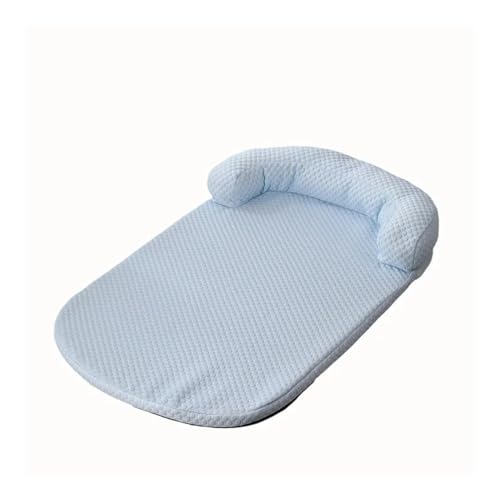 FOVAOK Kühlendes Sommer-Hundebett, Eisseide, kühlende Haustiermatte, Schaumstoff, Schlafsofa, Hundehütte, abnehmbar, kühlender Stoff, Hundebett, Haustierkissen, Weiß, XS FOVAOK Kühlendes Sommer-Hundebett, Eisseide, kühlende Haustiermatte, Schaumstoff, Schlafsofa, Hundehütte, abnehmbar, kühlender Stoff, Hundebett, Haustierkissen, Weiß, XS von FOVAOK