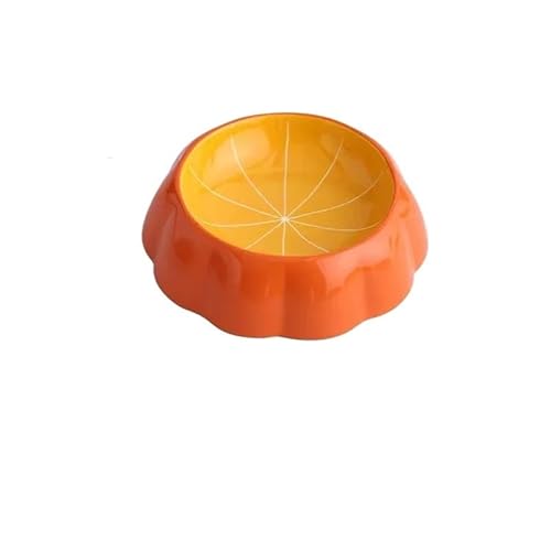 Niedliche Designs Keramiknapf für kleine Hunde, Wassermelonen-Erdbeerform, bunte Schüssel für kleine Hunde (Kürbisschale) von FOVAOK