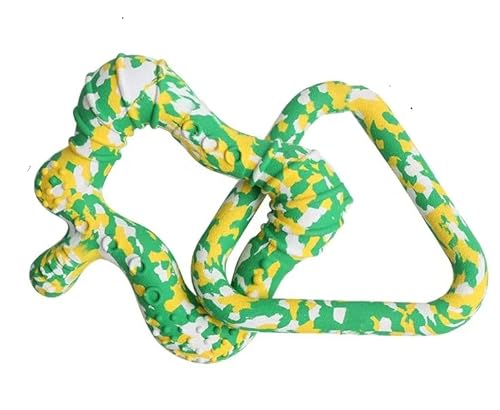 FOVRLZSE Dreieck- und Bauch-Kauspielzeug für Hunde, 99,99 % Naturkautschuk, umweltfreundlich, biologisch abbaubar, sanfte Zahnfleischpflege, für starke Kauer FOVRLZSE Dreieck- und Bauch-Kauspielzeug für Hunde, 99,99 % Naturkautschuk, umweltfreundlich, biologisch abbaubar, sanfte Zahnfleischpflege, für starke Kauer von FOVRLZSE