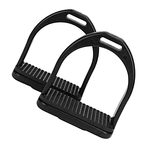 FOYTOKI Sicherheitssatteilbügel Pferdestügel für Glockensteigbügel Skid Stress Tragenresistente Pferdestrohl Steigbügel Knöchel Anti Pferdebedarf Knie Pferdesattel FOYTOKI Sicherheitssatteilbügel Pferdestügel für Glockensteigbügel Skid Stress Tragenresistente Pferdestrohl Steigbügel Knöchel Anti Pferdebedarf Knie Pferdesattel von FOYTOKI