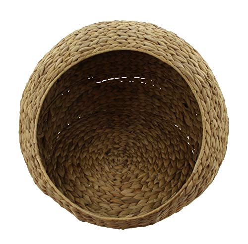 FRANK FLECHTWAREN Tierbett Kuschelhöhle ca. Ø 50 x 30 cm, Stoffkissen Ø 40 x 4 cm, Kuscheliges Heim für Ihren Tierfreund FRANK FLECHTWAREN Tierbett Kuschelhöhle ca. Ø 50 x 30 cm, Stoffkissen Ø 40 x 4 cm, Kuscheliges Heim für Ihren Tierfreund von FRANK FLECHTWAREN