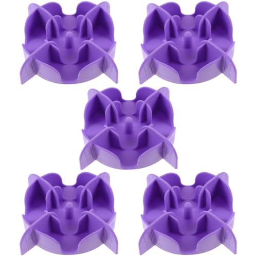 FRCOLOR 5stücke Langsame Fütterungseinlage Für Hundenapf Flexibles Anti-schling-Funktion Geeignet Für Kleine Hunde Einfache Reinigung Lösung Für Gesunde Verdauung Und Überessen FRCOLOR 5stücke Langsame Fütterungseinlage Für Hundenapf Flexibles Anti-schling-Funktion Geeignet Für Kleine Hunde Einfache Reinigung Lösung Für Gesunde Verdauung Und Überessen von FRCOLOR