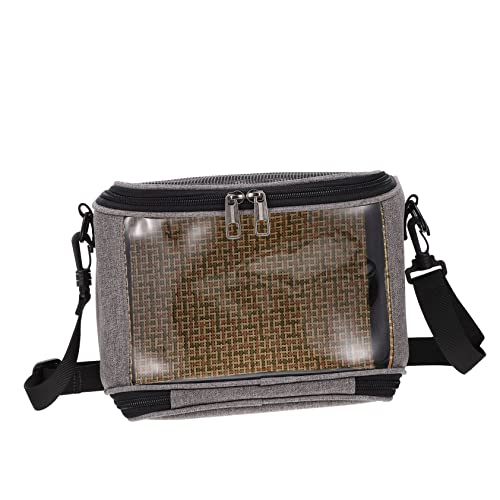 FRCOLOR 1stücke Transparente Papagei-Tragetasche Mit Schultergurt Große Kapazität Atmungsaktiver Vogelkäfig Für Outdoor Reisen Wandern Und Einkaufen Für Haustiere von FRCOLOR