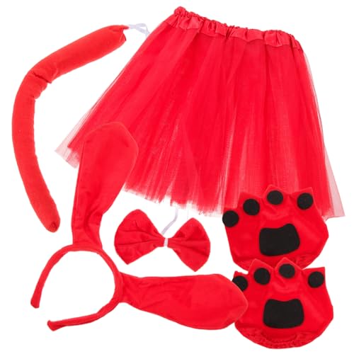 FRCOLOR 1 Satz Dachshund Hundestirnband -Set Halloween-Hündchenkostüm verschleißfestes Tierkostüm Hundekostüm für Tierkostüm Hundekostüme Hundekostüm aufführen Hunde-Cosplay Stoff von FRCOLOR
