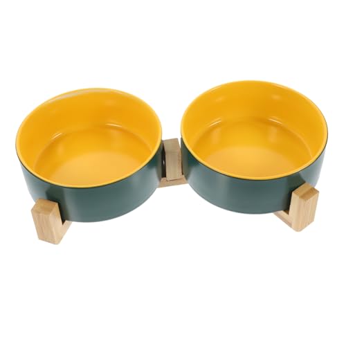 FRCOLOR Futternapf Für Haustiere Doppelte Futternäpfe Aus Keramik Für Katzen Und Hunde Erhöhtes Design Leicht Zu Reinigen Robuste Konstruktion FRCOLOR Futternapf Für Haustiere Doppelte Futternäpfe Aus Keramik Für Katzen Und Hunde Erhöhtes Design Leicht Zu Reinigen Robuste Konstruktion von FRCOLOR