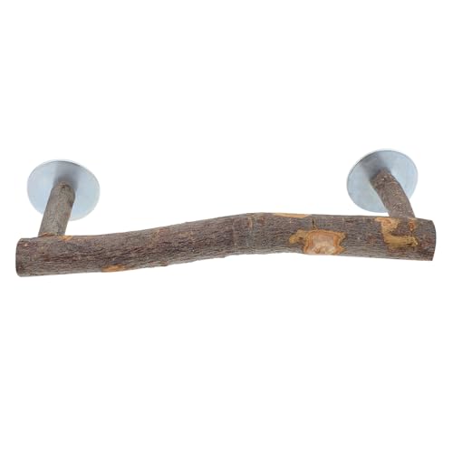 FRCOLOR Großer Papagei Feeder Stand Holz Vogelkäfig Zubehör Vogel Übung Schleifen Spielzeug FRCOLOR Großer Papagei Feeder Stand Holz Vogelkäfig Zubehör Vogel Übung Schleifen Spielzeug von FRCOLOR