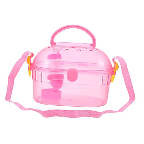 FRCOLOR 1satz Pet Carrier Tragetasche Für Hamster Und Kleintiere Atmungsaktiv Und Tragbar Für Reisen Ausflüge Und Camping Robustes Material Einfach Zu Tragen Mit Futterspender FRCOLOR 1satz Pet Carrier Tragetasche Für Hamster Und Kleintiere Atmungsaktiv Und Tragbar Für Reisen Ausflüge Und Camping Robustes Material Einfach Zu Tragen Mit Futterspender von FRCOLOR