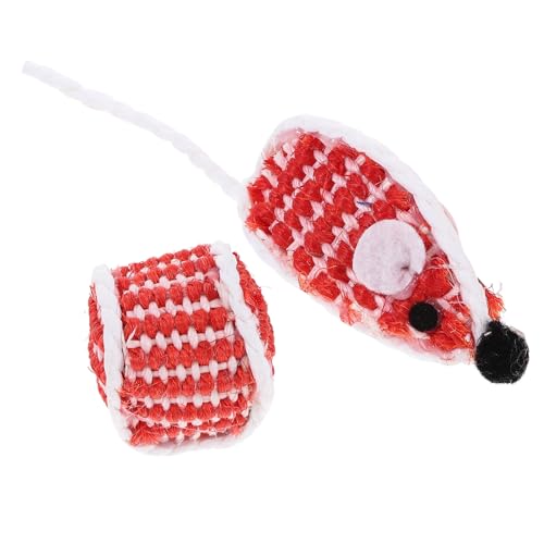 FRCOLOR 1 Satz Trittspielzeug Für Katzen Kaninchenkäfig Lustiges Katzenspielzeug Aktivitätsspielzeug Für Katzen Katzen-mäuse-Spielzeug Tierspielzeug Haustier Katzenball Sisal FRCOLOR 1 Satz Trittspielzeug Für Katzen Kaninchenkäfig Lustiges Katzenspielzeug Aktivitätsspielzeug Für Katzen Katzen-mäuse-Spielzeug Tierspielzeug Haustier Katzenball Sisal von FRCOLOR